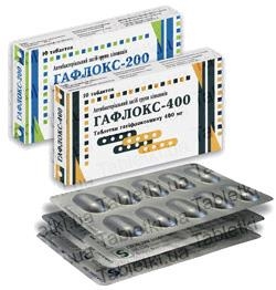 Гафлокс-200 таблетки, в/о по 200 мг №10