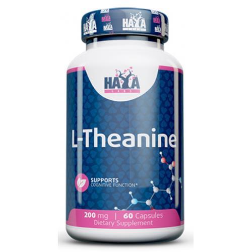 L-теанин Haya Labs L-Theanine 200 мг, 60 капсул