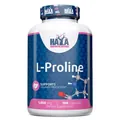 L-пролін Haya Labs L-Proline 1000 мг, 100 капсул