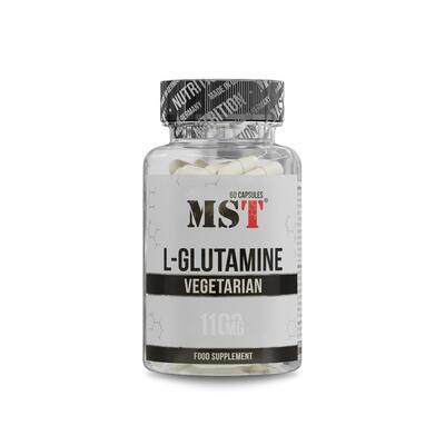 L-глютамин MST Nutrition L-Glutamine 1100 мг, 60 капсул