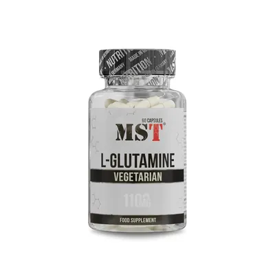 L-глютамін MST Nutrition L-Glutamine 1100 мг, 60 капсул