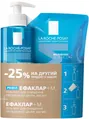 Набір La Roche-Posay Effaclar+ M (Гель-мус для очищення проблемної шкіри, 400 мл + рефіл 400 мл)