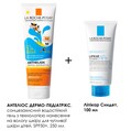 Набор La Roche-Posay Anthelios Dermo-Pediatrics солнцезащитный водостойкий гель для чувствительной кожи детей, SPF50+, 250 мл + Lipikar Syndet, 100 мл
