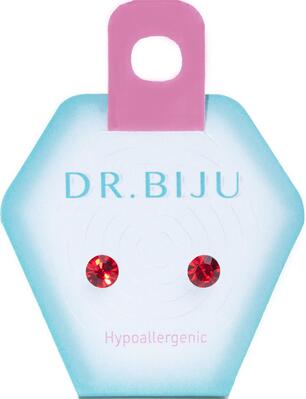 Сережки Dr.Biju Сіріус 5,3 мм Світлий сіам