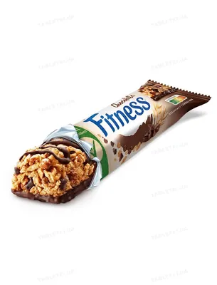 Батончик Fitness Whole Grain з цільними злаками і шоколадом, 23,5 г