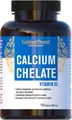 Кальцій хелат вітамін Д Golden Pharm капсули №120