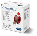 Пластир медичний Omniplast фіксуючий текстильний, 2,5 см х 5 м