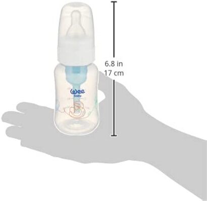 Бутылочка для кормления Wee Baby Anticolic PP антиколиковая, силиконовая соска №1, 150 мл