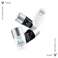 Дезодорант-антиперспирант шариковый Vichy Homme 72h Invisible Resist для мужчин защита от пота и запаха против желтых и белых пятен на одежде, 50 мл