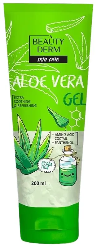 Гель для тіла Beauty Derm Алое Вера активний SOS, 200 мл