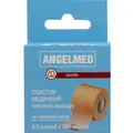 Пластир медичний Angelmed texlile на тканинній основі тілесний 2,5 см х 500 см, котушка, 1 штука