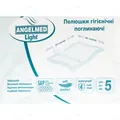 Пелюшки Angelmed Light одноразові гігієнічні 60 х 60 см, 5 штук