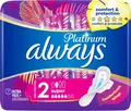 Прокладки гігієнічні Always Platinum Super, 4 крапель, 2 розмір, 7 шт