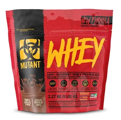 Протеїн сироватковий змішаний Mutant Whey, потрійний шоколад, 2270 г