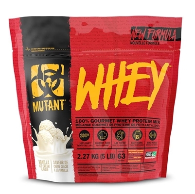 Протеин Mutant Whey, ванильное мороженое, 2270 г