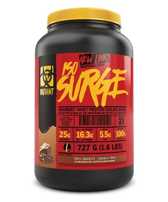 Протеин Mutant Iso Surge, тройной шоколад, 727 г