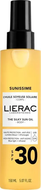 Олія для тіла Lierac Sunissime шовковиста SPF30, 150 мл
