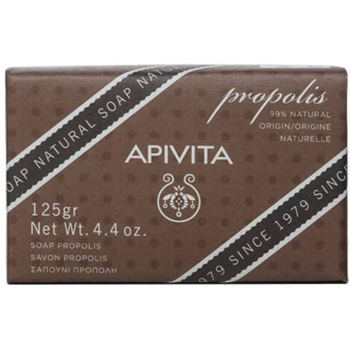 Мыло твердое Apivita Прополис, 125 г