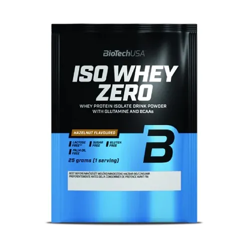 Протеїн сироватковий ізолят Biotech Iso Whey Zero фундук 25 г