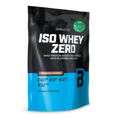 Протеїн сироватковий ізолят Biotech Iso Whey Zero шоколад, 454 г