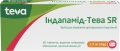 Индапамид-Тева SR таблетки, п/плен. обол., прол./д. по 1.5 мг №30 (10х3)
