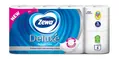 Туалетний папір Zewa Deluxe Delicate Care 3 шари білий, 8 рулонів