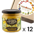 Набор соусов Yagodar грушевый с горчицей, без сахара для сыра и салата, 12 шт х 200 г