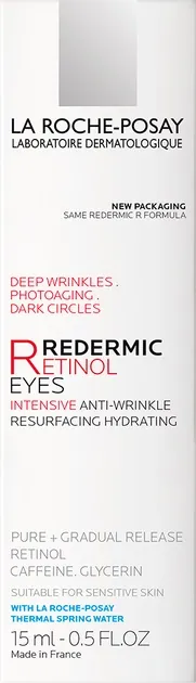 Концентрат для контуру очей La Roche-Posay Redermic Retinol антивіковий інтенсивної дії , 15 мл