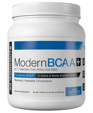 Амінокислота USPlabs Modern BCAA + Blue Raspberry, 535 г
