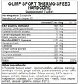 Жироспалювач Olimp Thermo Speed Hardcore, 120 капсул