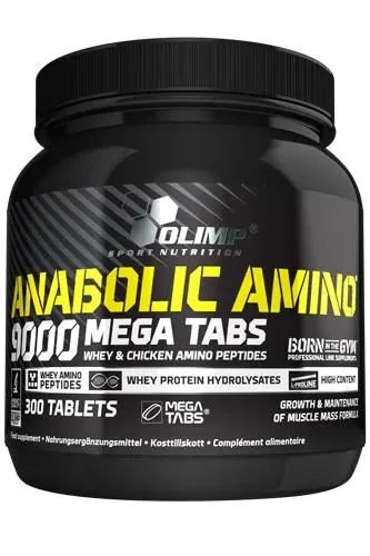 Амінокислоти Olimp Anabolic Amino 9000, 300 таблеток