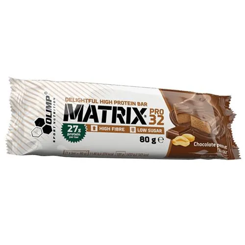 Батончик протеїновий Olimp Matrix pro 32 шоколад-арахіс, 80 г