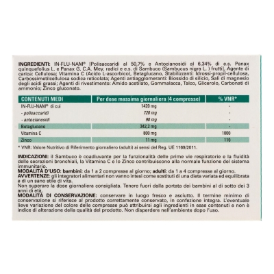 Ин-Флу-Нам Named In-flu-nam таблетки №24