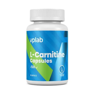 L-Карнітин VPLAB L-Carnitine 1500 мг капсули №90