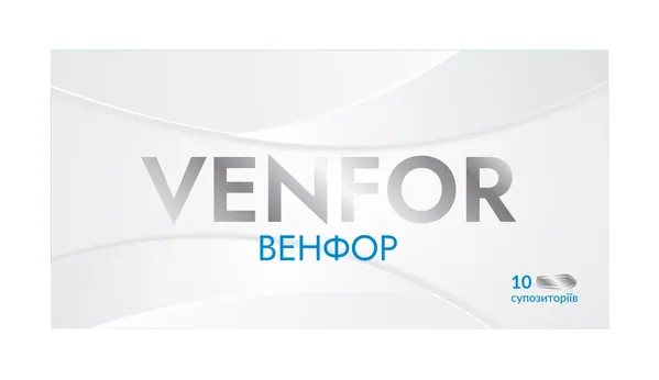 Венфор супозиторії №10