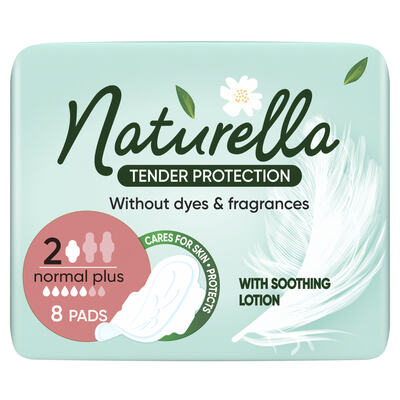 Прокладки гигиенические Naturella Tender Protection Normal Plus 5 капель, 8 шт