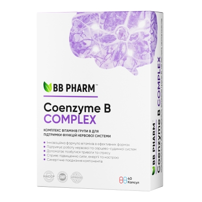 Коэнзим B-комплекс BB Pharm капсулы №40
