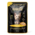 Корм вологий для собак AnimAll Adult курка, 80 г