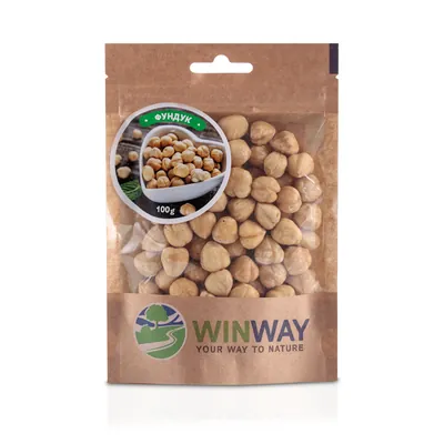 Фундук Winway бланшований, 100 г