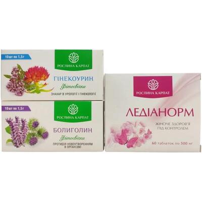 Для женского здоровья при фибромиоме Рослина Карпат комплексная программа