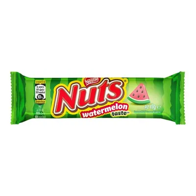 Батончик Nuts Watermelon зі смаком кавуна, 42 г