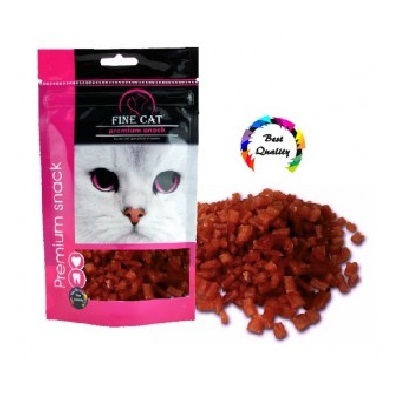 Лакомство натуральное Fine Cat для кошек с мясом утки, 80 г