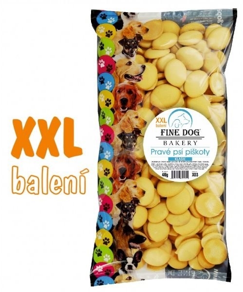 Печенье для собак Fine Dog Bakery классическое (maxi), 400 г