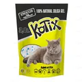 Наповнювач для котячого туалету Kotix силікагелевий поглинаючий, 3,8 л (1,8 кг)