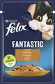 Корм вологий для кішок Purina Felix Fantastic в желе з індичкою, 85 г