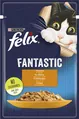 Корм вологий для кішок Purina Felix Fantastic в желе з куркою, 85 г