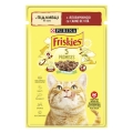 Корм вологий для кішок Purina Friskies шматочки в соусі з яловичиною, 85 г