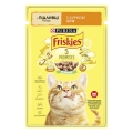 Корм влажный для кошек Purina Friskies кусочки в соусе с курицей, 85 г