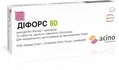 Діфорс 80 таблетки, в/плів. обол. по 5 мг/80 мг №10