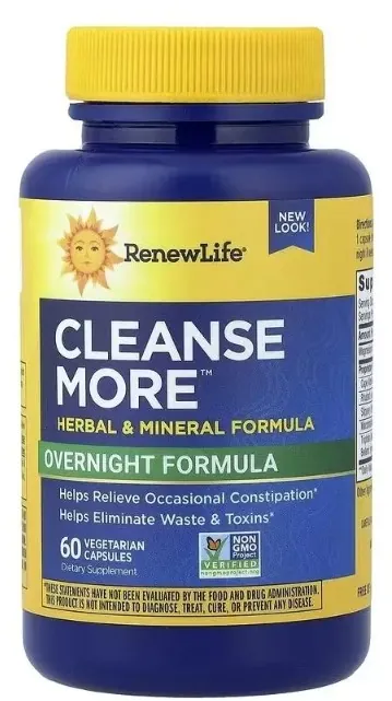 Комплекс для очищення Renew Life Cleanse More вег. капсули №60